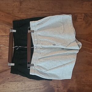 Lot of 2 members mark french terry shorts, women's, large